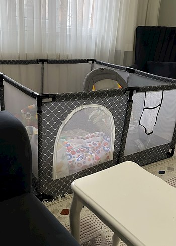 Gri Oyun Parkı Yatak - Görsel 3