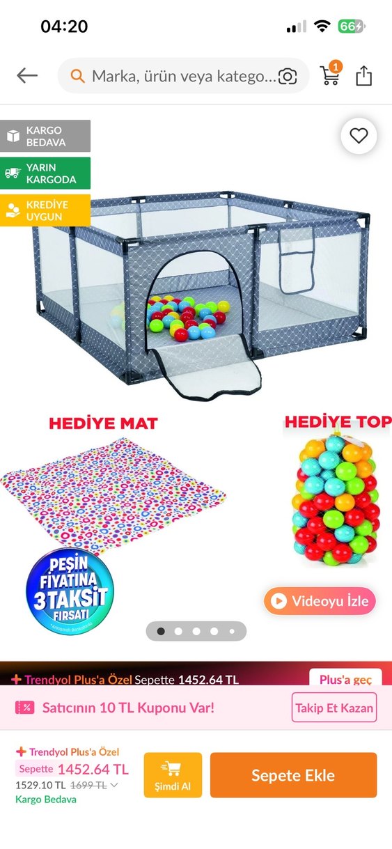 Gri Oyun Parkı Yatak - Görsel 2