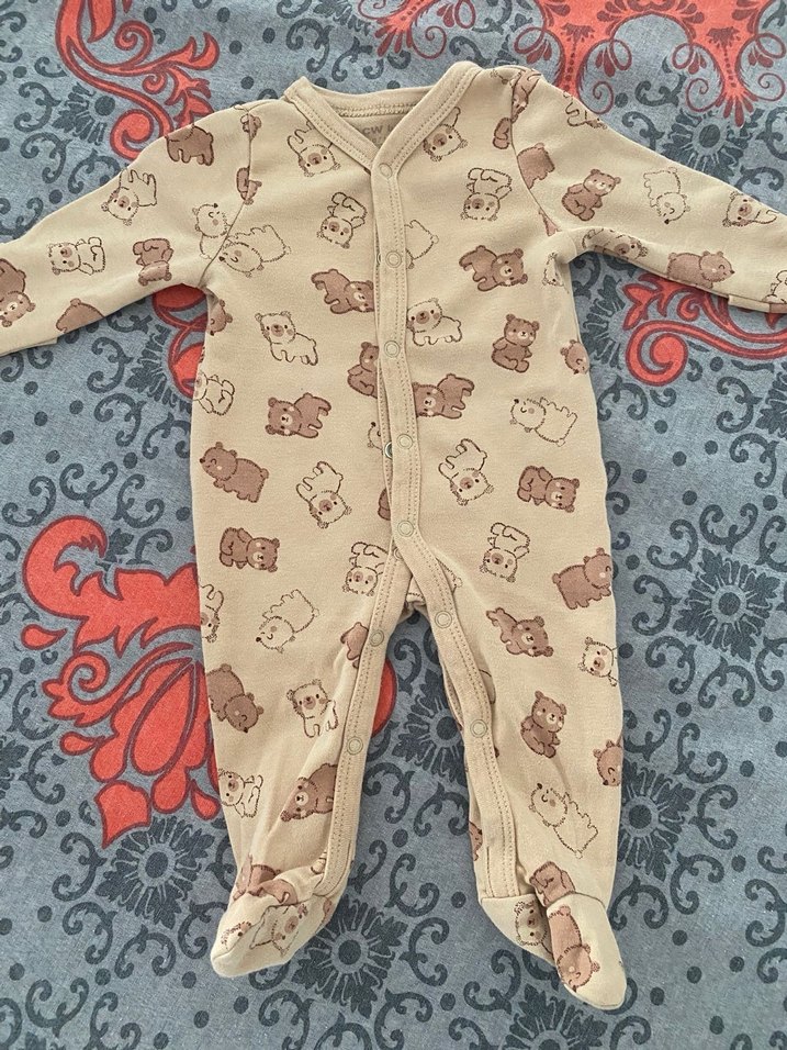 Bohem Tarzı Örgü Desenli Bebek Tulumları - Görsel 3