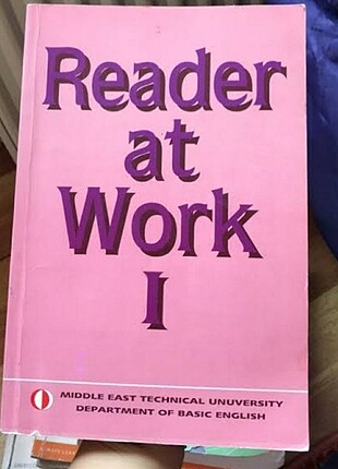 İngilizce hazırlık- Reader at work