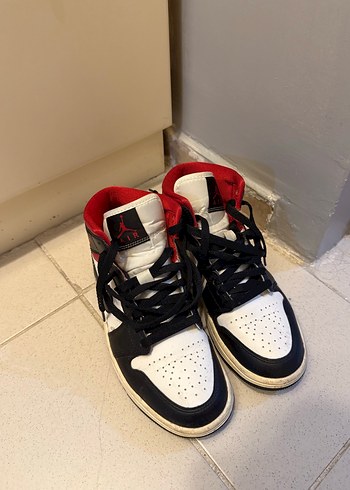 Kadın Nike Air Jordan 1 mid - Görsel 5