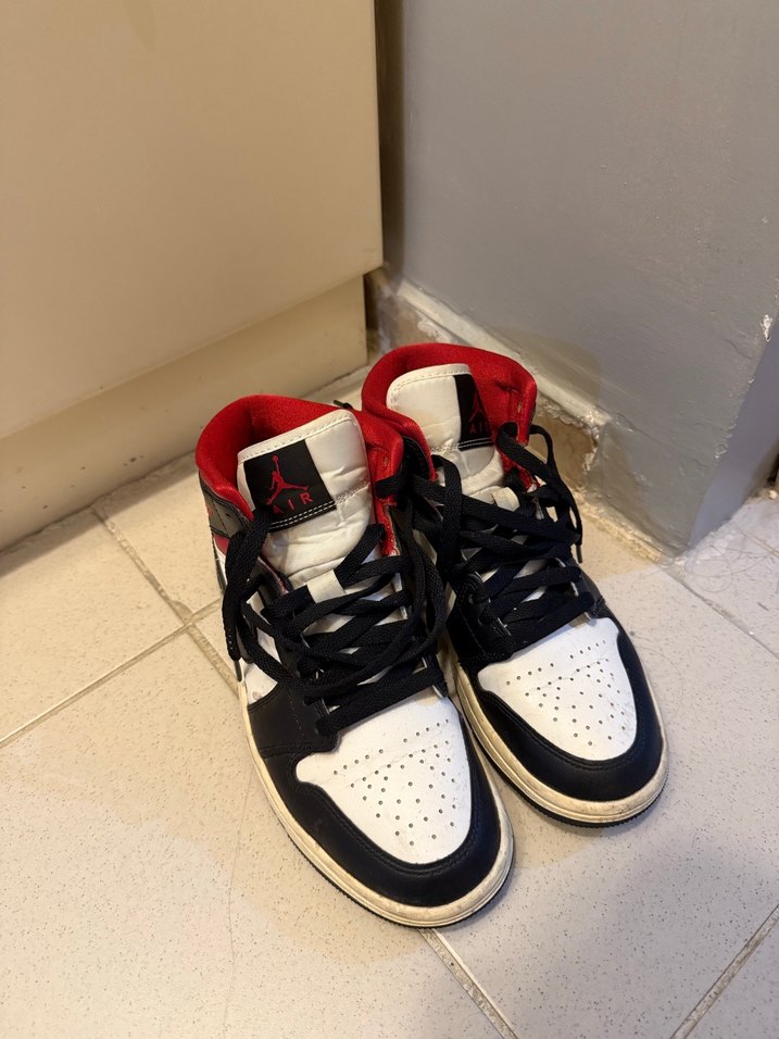 Kadın Nike Air Jordan 1 mid - Görsel 5