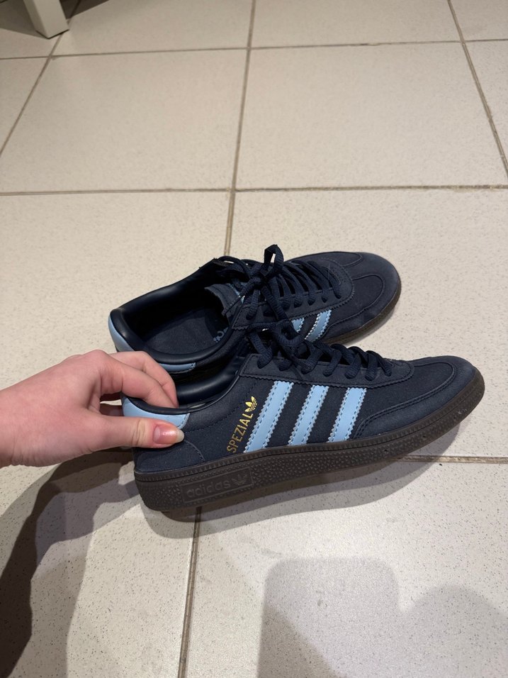 lacivert adidas spezial - Görsel 4