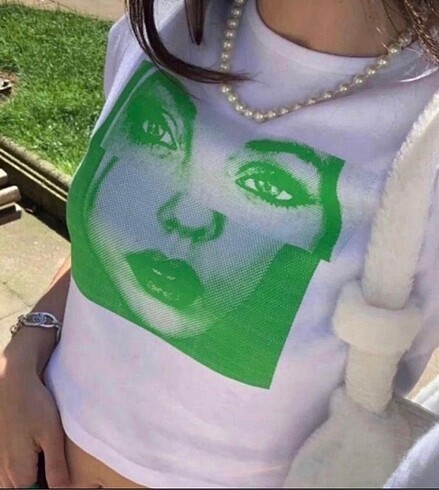 Y2k Crop Bluz