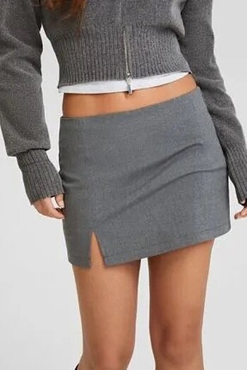 bershka etek sortlu