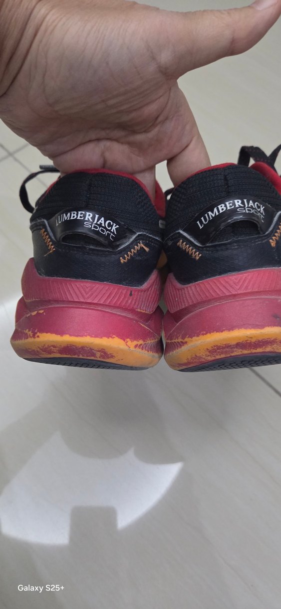 siyahBağcıklı Erkek Koşu ve Spor Ayakkabısı - Görsel 3