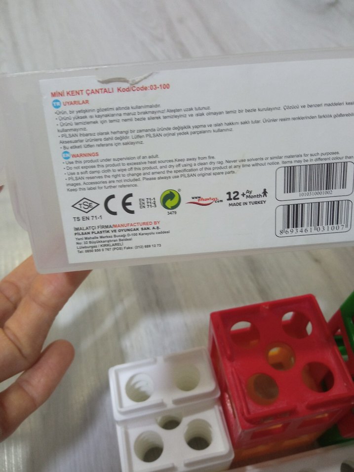 Renkli Lego Blok Seti - Görsel 3