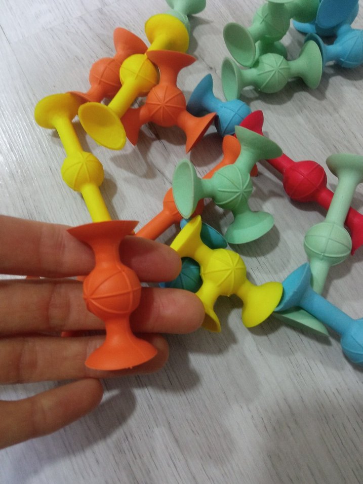 renkli molekül oyuncaklar - Görsel 3