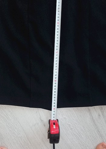 Dantelli Siyah Midi V Yakalı Kadın Elbise - Görsel 7