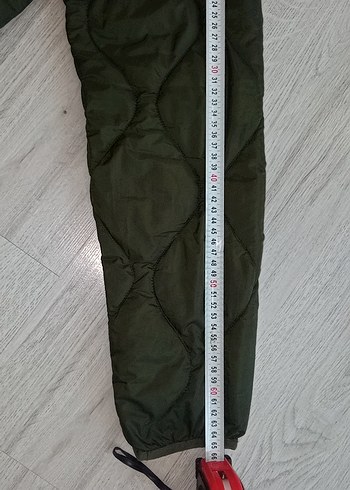 Kapüşonlu Fermuarlı Kadın Kışlık Mont - Görsel 8