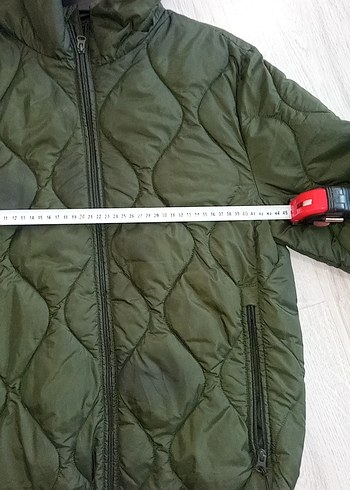 Kapüşonlu Fermuarlı Kadın Kışlık Mont - Görsel 7