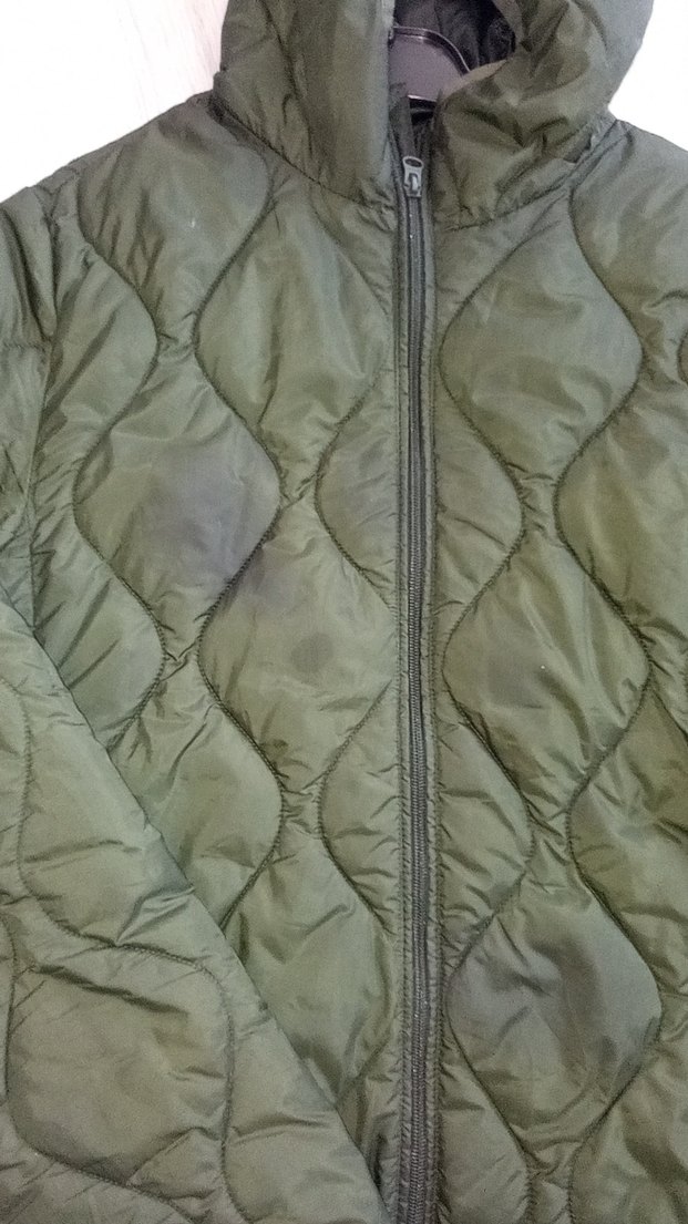 Kapüşonlu Fermuarlı Kadın Kışlık Mont - Görsel 2