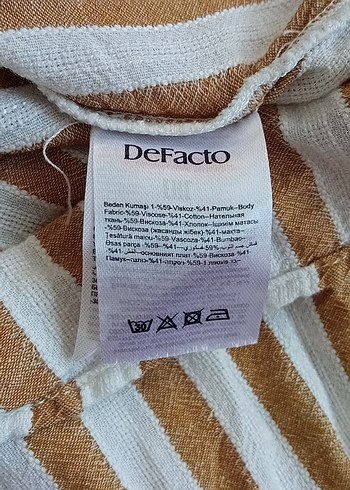 Bej Zebra Desenli Uzun Keten Elbise - Görsel 9