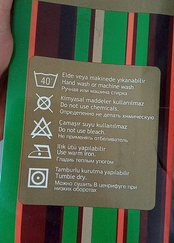 krem renk Bornoz - Görsel 6