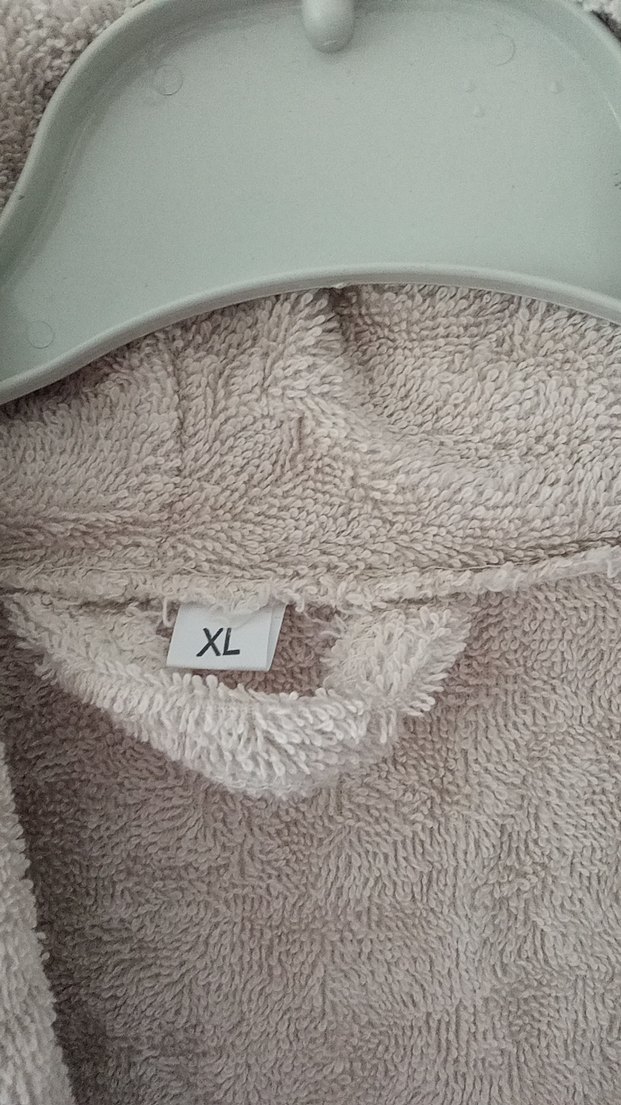 krem renk Bornoz - Görsel 3