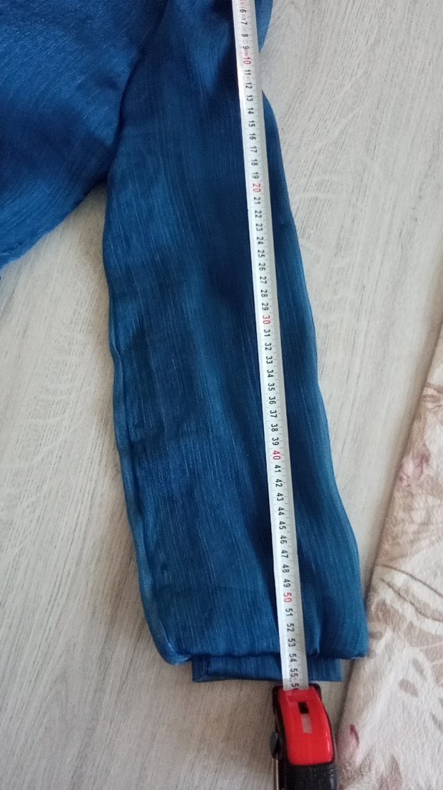 Uzun Lacivert tesettür abiye elbise - Görsel 3