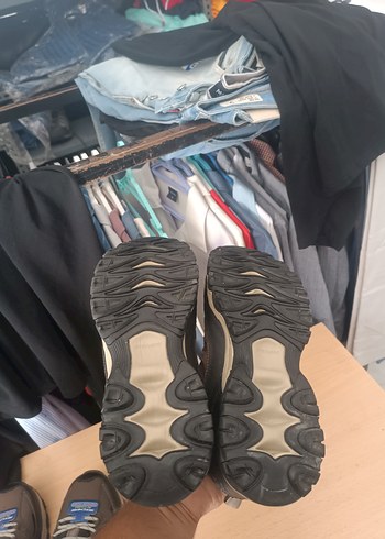 42 Beden kahverengi Renk Skechers Erkek Spor Outdoor Ayakkabı Velcro Bağcıklı