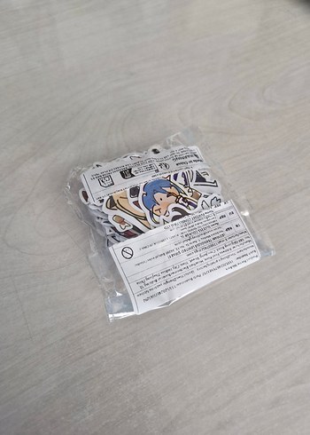 Beden Renk genshin impact sticker seti