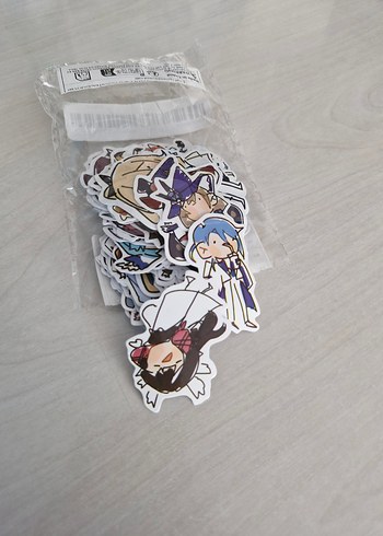 Sega genshin impact sticker seti