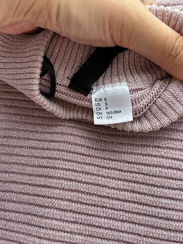 H&M H&M simli kazak