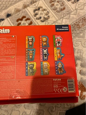 Diğer Puedo ilk kelimelerim puzzle