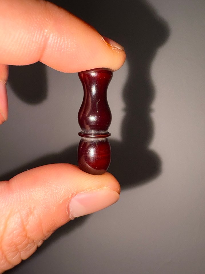 2 adet sıkma kehribar imame - Görsel 2