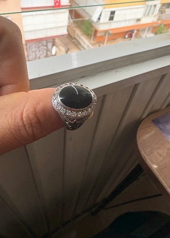 Erkek gümüş yüzük - Görsel 3