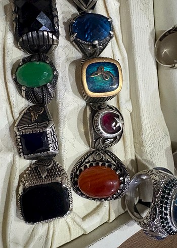 Gümüş  Erkek Yüzükleri - Görsel 4