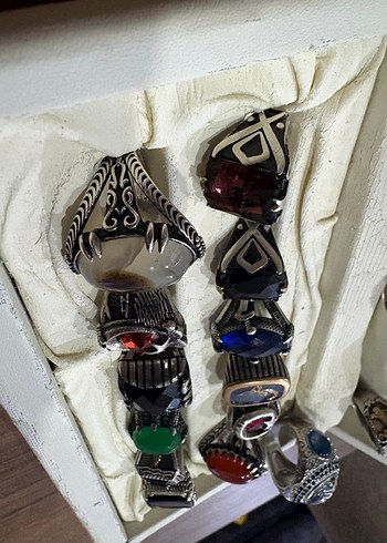 Gümüş  Erkek Yüzükleri - Görsel 3