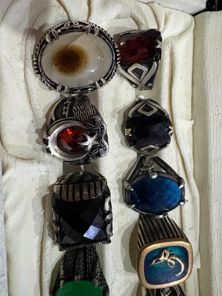 Gümüş  Erkek Yüzükleri - Görsel 2