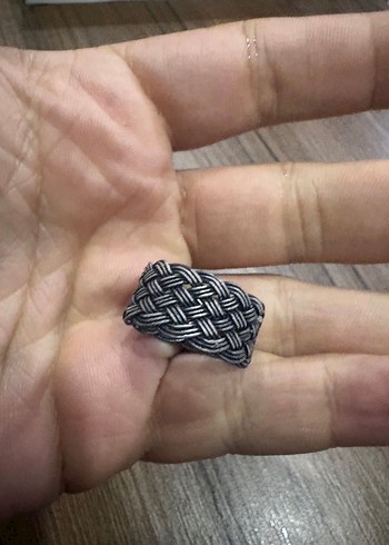 1000 ayar kazaz gümüş yüzük - Görsel 2