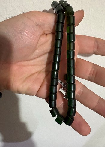 Sıkma kehribar tesbih - Görsel 4