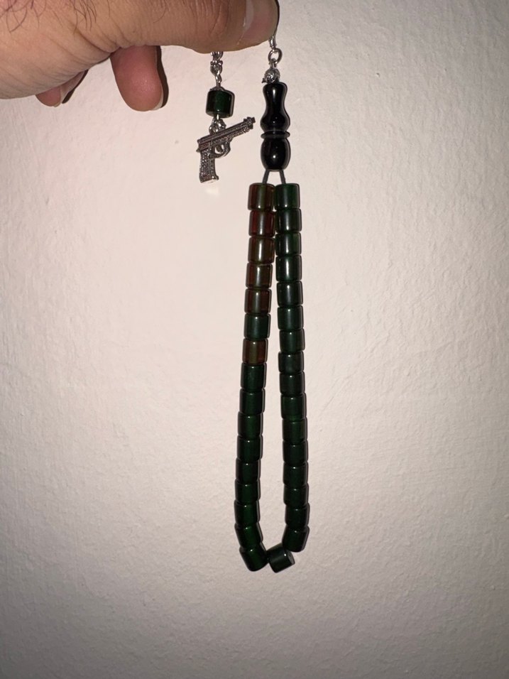 Sıkma kehribar tesbih - Görsel 3