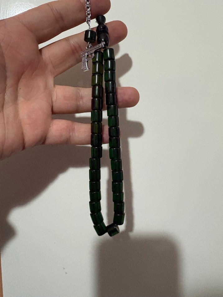 Sıkma kehribar tesbih - Görsel 5