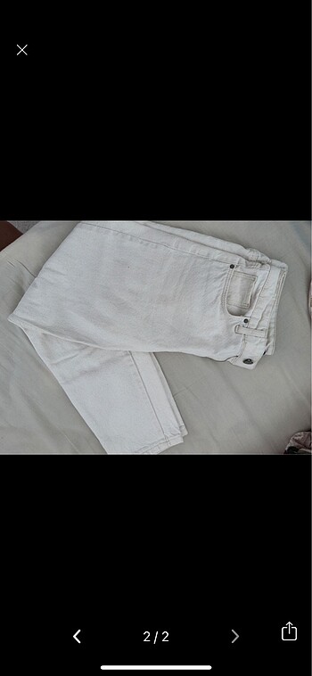 Bej mom jean