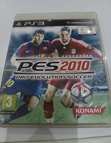 Pes 2010 ps3 oyun