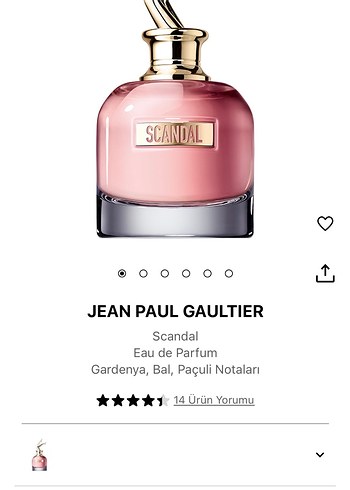 Jean Paul Gaultier Scandal Kadın Parfümü 80 ml