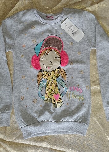 Kiz cocuk sweatshirt 