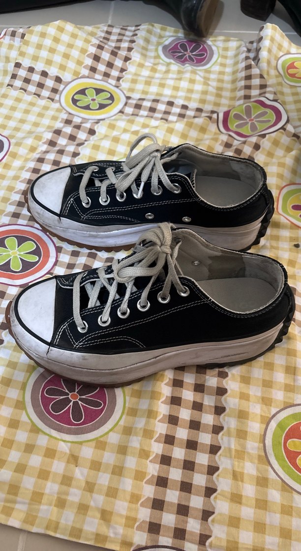 converse siyah dolgulu Spor Ayakkabı - Görsel 2