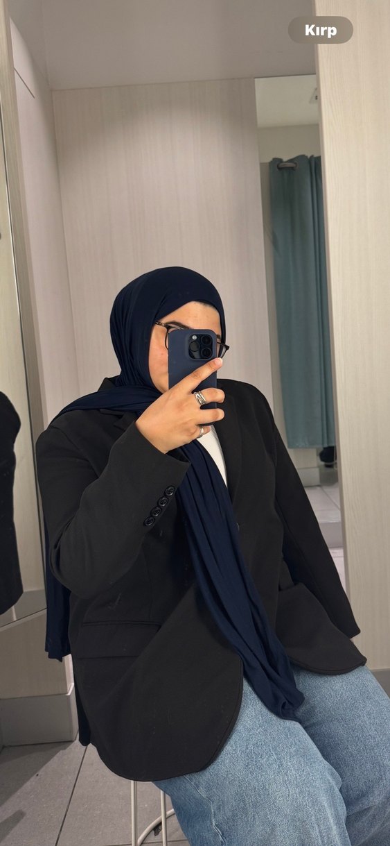 Siyah Kadın Blazer Ceket - Görsel 2