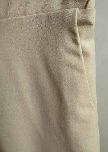 Lcw Classic Krem Rengi Lastikli Pantolon - Görsel 6