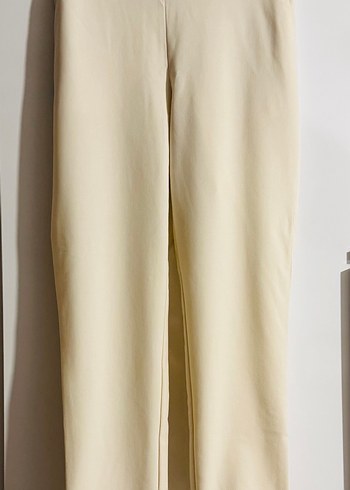 Lcw Classic Krem Rengi Lastikli Pantolon - Görsel 10