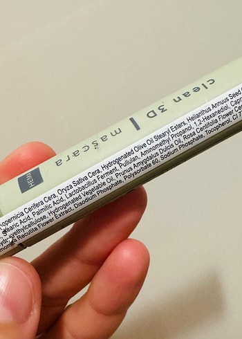 Hema Clean 3D Siyah Doğal Mascara - Görsel 3