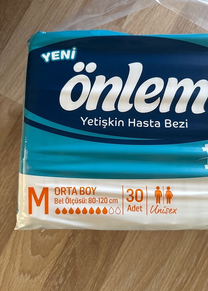 Önlem Marka Yetişkin Hasta Bezi M beden - Görsel 2