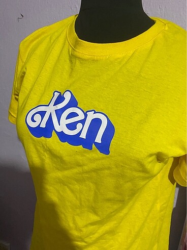 Ken yazılı tişört