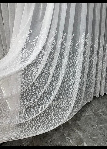 Beden beyaz Renk Orjinal Örme Tülümüz Sık Pile Kampanyada