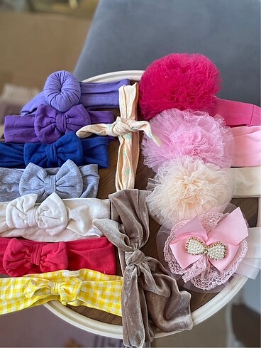 Beden çeşitli Renk Kız çocuk bandana