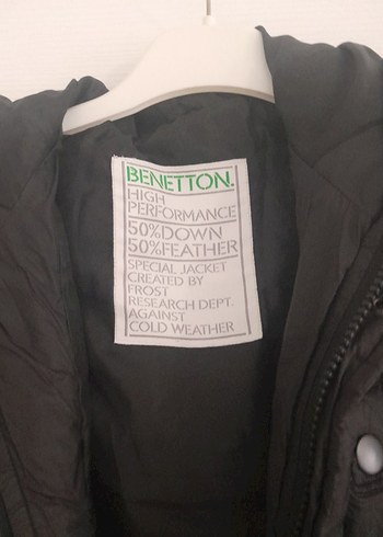 Düğmeli Siyah Kadın Kışlık Mont - Görsel 3