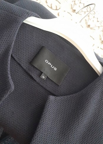 Siyah Düğmeli Kadın Blazer Ceket - Görsel 2