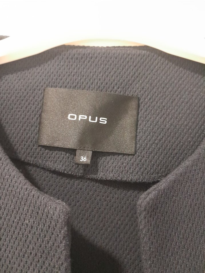 Siyah Düğmeli Kadın Blazer Ceket - Görsel 4